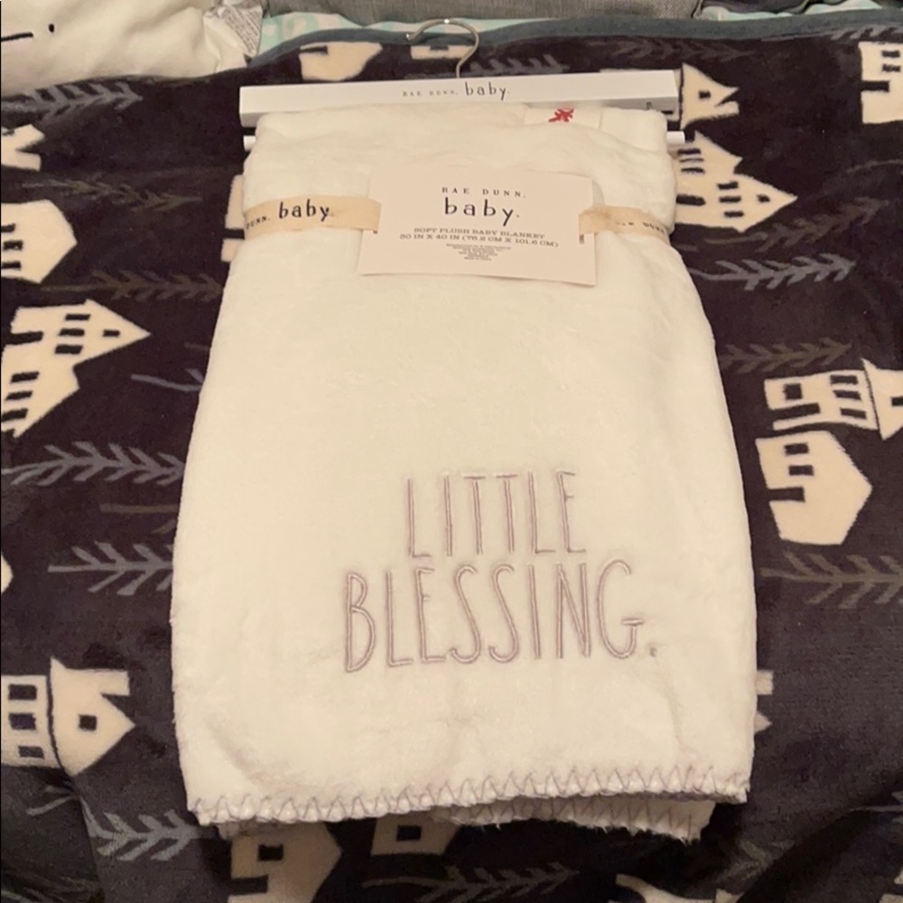 COPY - RAE DUNN  |  LITTLE BLESSING Baby Blanket